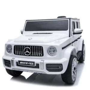Mercedes G63 AMG 12V Kinderauto Wit