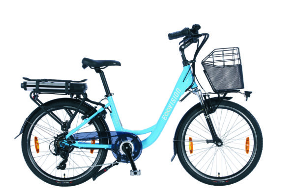 E- Vision Alegria D 38 cm / 24 inch wiel  Blauw 7 sp