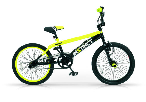 MBM Instinct  geel zwart 48 spaak