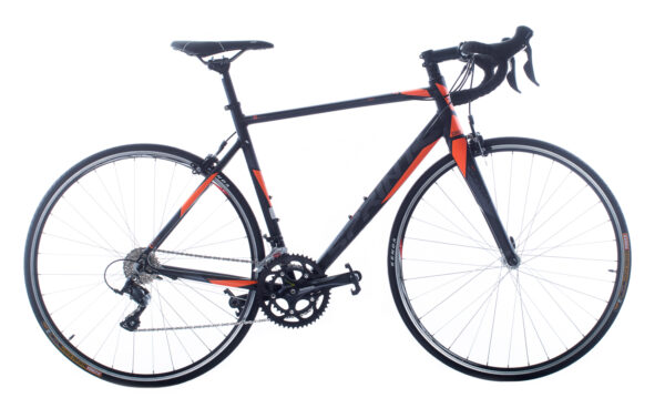 Monza Sprint H 55 cm Shimano Sora dual control 2 x9  rood zwart