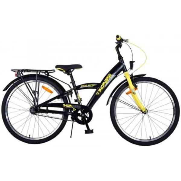 ThomBike H24 inch shimano remnaaf 3 sp geel zwart