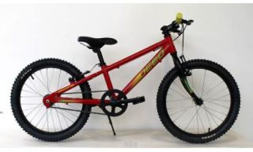 DEED Rookie ATB  H 24 cm RED vrijloop + 2 handrem
