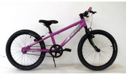 DEED Rookie ATB H 24 cm Pink vrijloop + 2 handrem