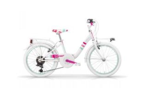 MBM, Fleur D30 cm wit  6 sp