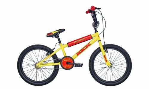 Magic Kick 20 inch geel rood