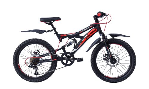 Magic Oberon H 33 cm zwart rood  derr 6 sp