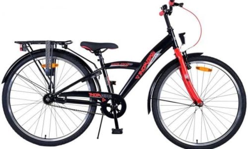 ThomBike H26 inch shimano remnaaf 3 sp rood zwart