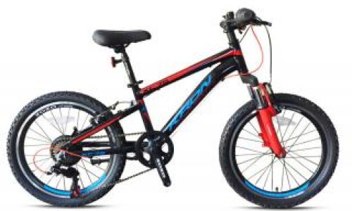 Kron Xc 75 7 sp zwart rood V brakes
